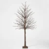 6ft Faux Bark Twig Tree Christmas LED Novelty Sculpture Twinkle Lights Warm White - Wondershop™