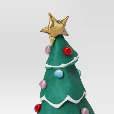 20" Battery Operated Animated Plush Dancing Christmas Tree Sculpture - Wondershop™ Green - Image 2