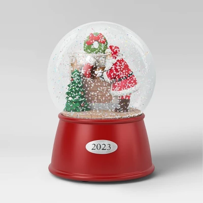 Santa Fireplace Snow Globe - Wondershop™ - Image 2