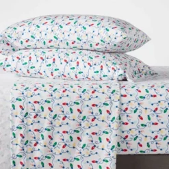 Holiday Flannel Sheet Set - Wondershop™