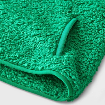 Kids' Faux Shearling Matching Family Half Zip-Up Pullover - Wondershop™ Green - Image 3