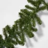 9' Pre-Lit Artificial Pine Christmas Garland Green With Multicolor Lights - Wondershop™