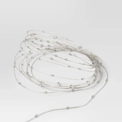 115ct LED High Density Dewdrop Christmas String Lights Color Changing With Silver Wire - Wondershop™ - Image 2