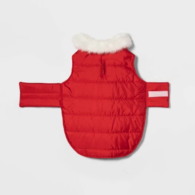 Gingerbread Playhouse Puffer Cat And Dog Vest - Wondershop™