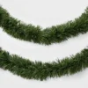 18' Pre-Lit Artificial Pine Christmas Garland Green With Multicolor Lights - Wondershop™